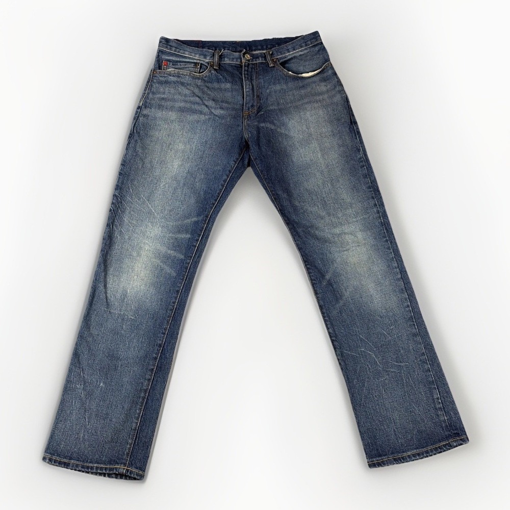 Gap Slim Jeans Mens 32x30 Blue Cone Denim Stretch Medium Wash Pants